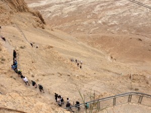 snake path z Masady